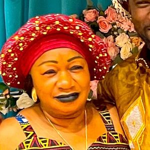 African head wrap with stones